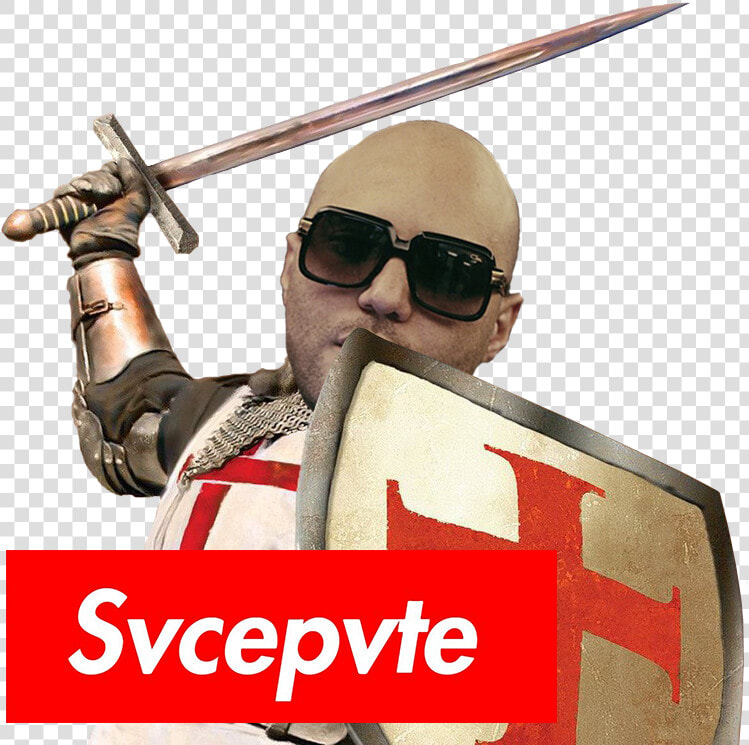 Sticker Other Alkpote Sucepute Templier Deus Vult Svcepvte   Templar Knight  HD Png DownloadTransparent PNG