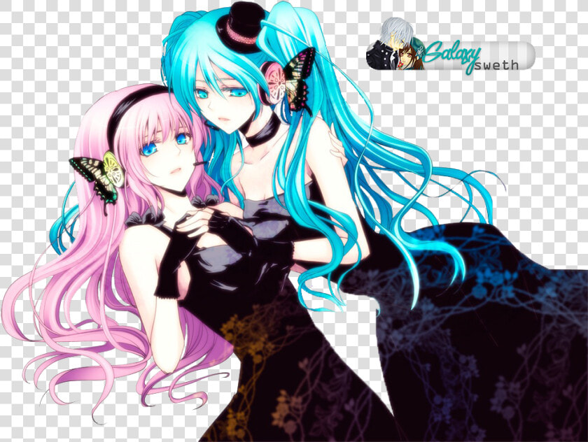 Hatsune Miku  amp  Megurine Luka  HD Png DownloadTransparent PNG