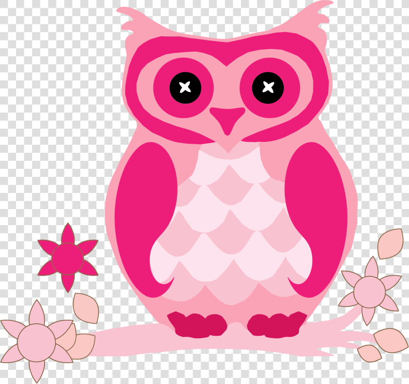 Clipart Owl Pink   Owl Pink  HD Png DownloadTransparent PNG