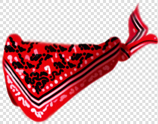  scarf  bandana  red  tie  mydrawing https   Coin Purse  HD Png DownloadTransparent PNG