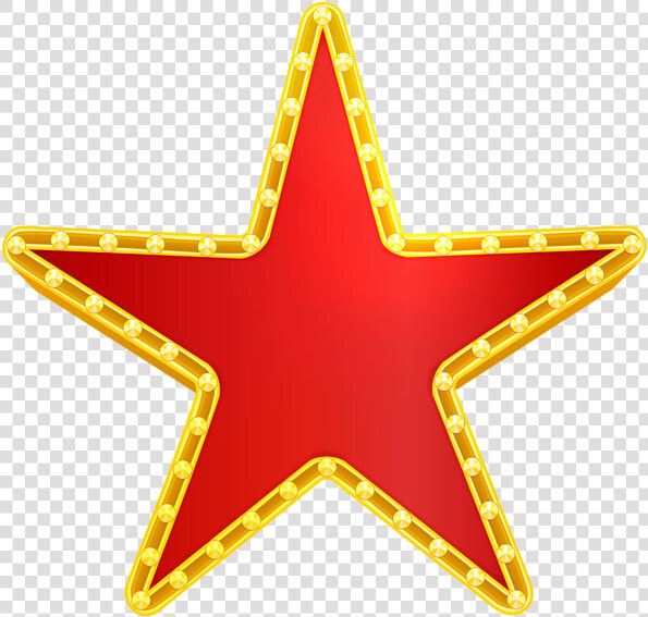 Red Gold Star Clipart Picture Star Red Decorative Png   ดาว Png  Transparent PngTransparent PNG