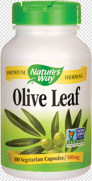 Nature 039 S Way Olive Leaf 500 Mg 100 Veg Caps   Suma Root  HD Png DownloadTransparent PNG