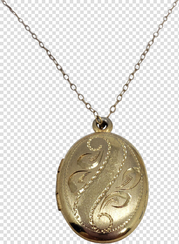 Oval Locket Pendant 10k Yellow Gold Filigree Detail   Necklace That Opens  HD Png DownloadTransparent PNG