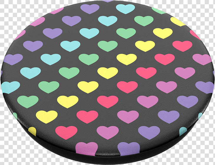 Rainbow Hearts  Popsockets   Rainbow Heart Popsocket  HD Png DownloadTransparent PNG