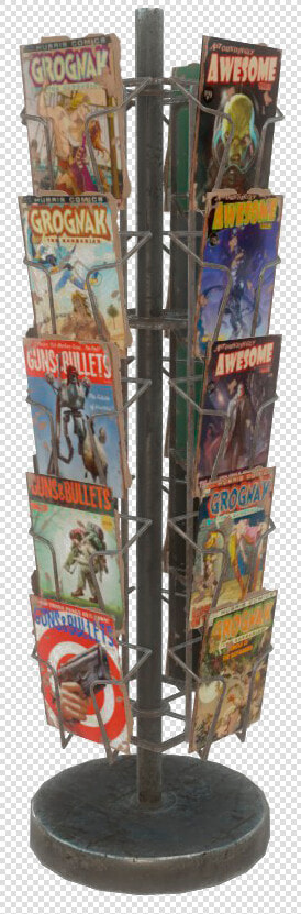 Nukapedia The Vault   Fallout 4 Magazine Rack  HD Png DownloadTransparent PNG