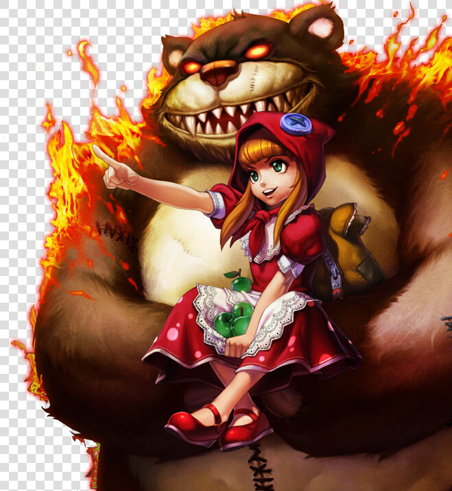 Red hat Annie With Tibbers Skin  HD Png DownloadTransparent PNG