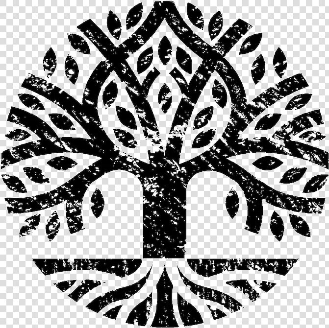 Black And White Tree Of Life Png Transparent Black   Dos Ceibas Tulum Logo  Png DownloadTransparent PNG