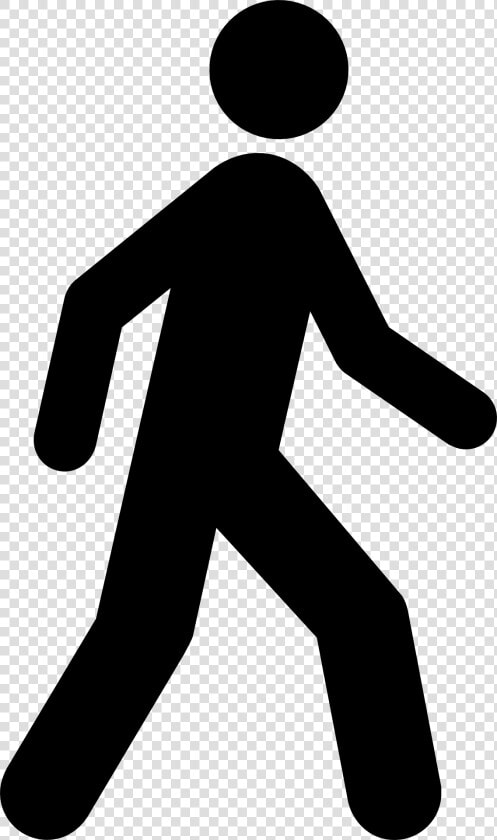 Clip Library Download Hiking Drawing Man   Google Maps Walking Icon  HD Png DownloadTransparent PNG