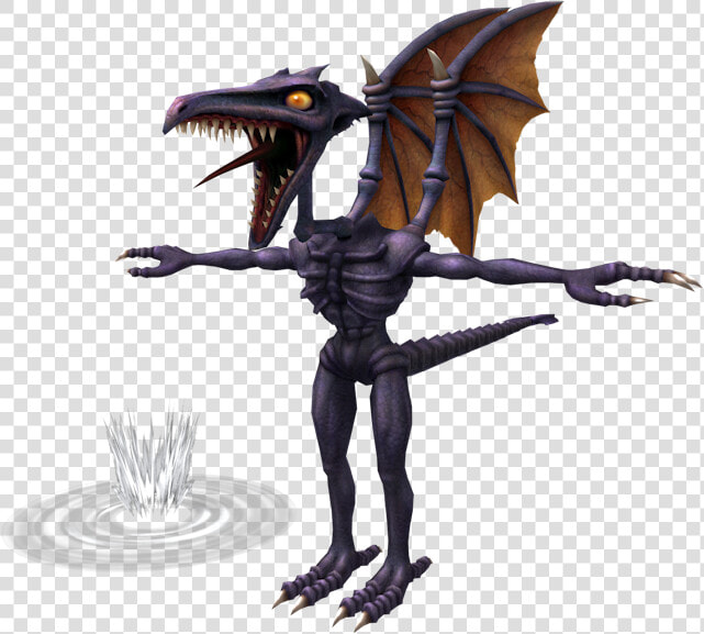 Download Zip Archive   Ridley Smash Bros Brawl  HD Png DownloadTransparent PNG