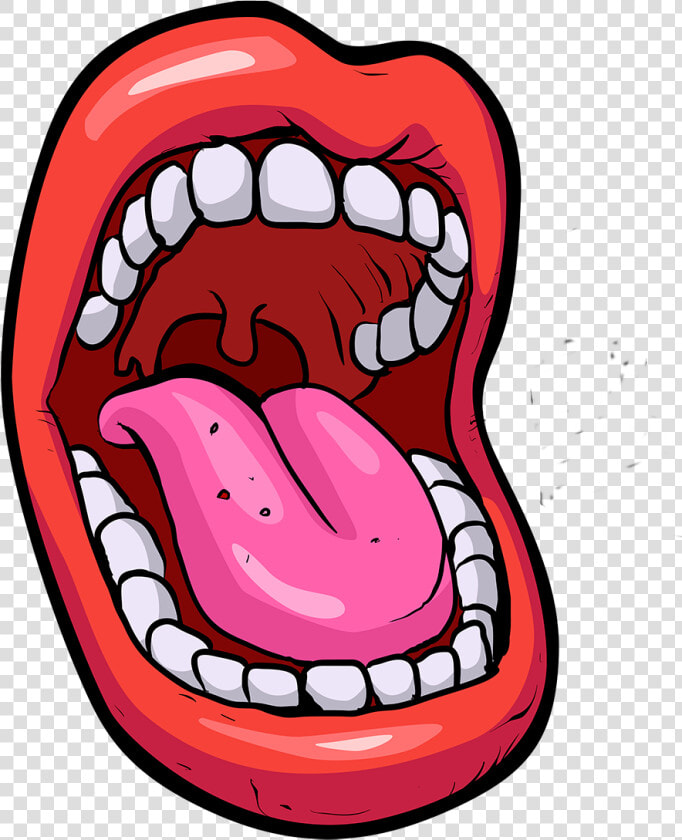 Transparent Quartering Act Clipart   Cartoon Open Mouth Drawing  HD Png DownloadTransparent PNG