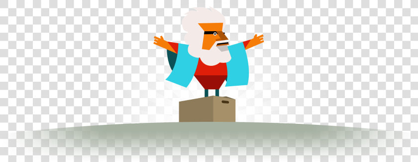 Epic Moses   Cartoon  HD Png DownloadTransparent PNG