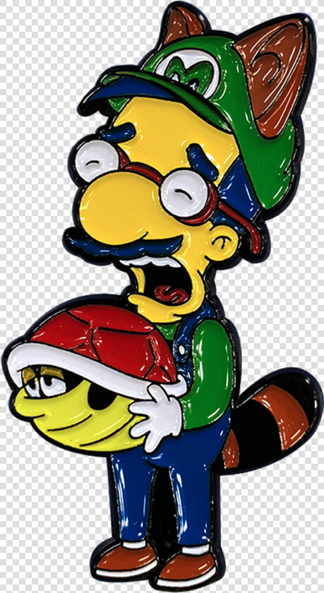 Thumbs Milhouse X Super Mario Pin   Cartoon  HD Png DownloadTransparent PNG