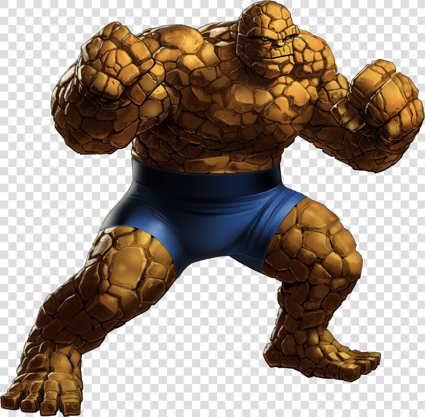 No Caption Provided   Marvel Avengers Alliance Thing  HD Png DownloadTransparent PNG