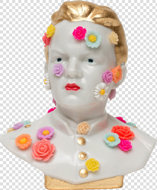 Young Lenin With Flowers Oleksandr Balbyshev   Bust  HD Png DownloadTransparent PNG