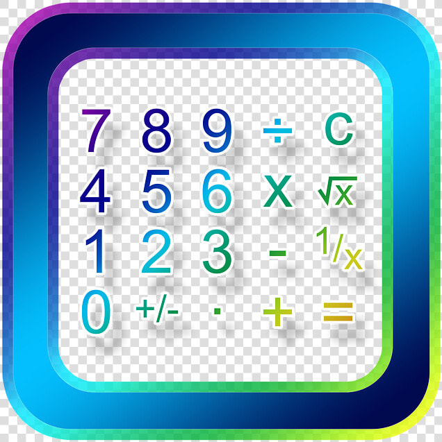 Icon  Keyboard  Pay  Digits  Count  Calculator  Symbols   Win 7 Calculator Download  HD Png DownloadTransparent PNG