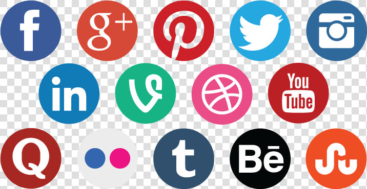 Social Media Marketing Icon   Transparent Background Social Media Icons Png  Png DownloadTransparent PNG