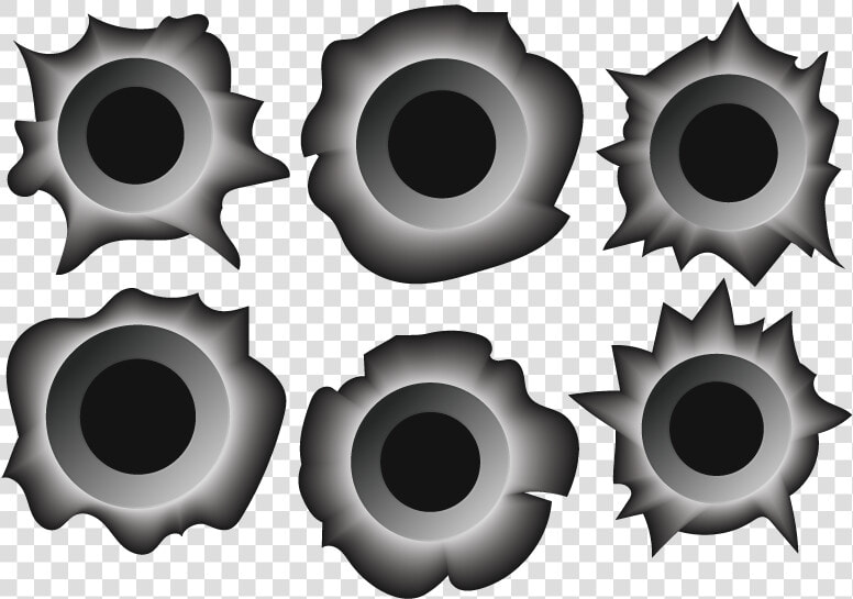 Bullet Hole Vector   Png Download   Bullet Hole Vector Art  Transparent PngTransparent PNG