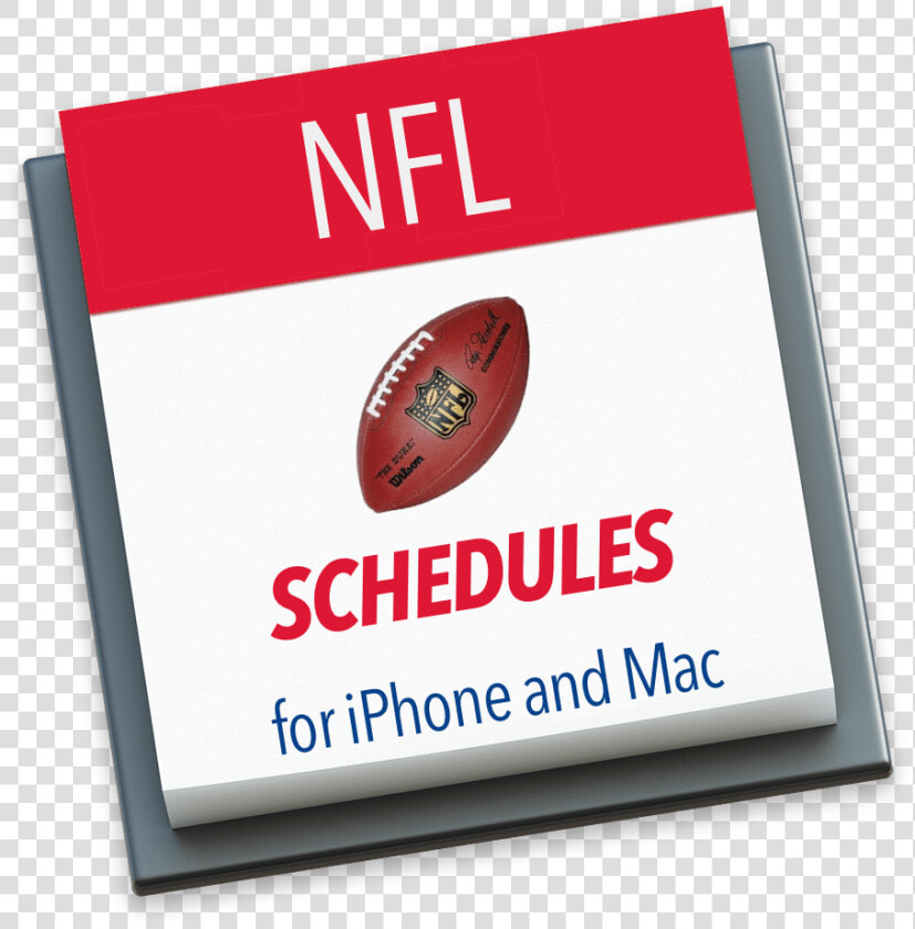 Nfl Schedules For Iphone And Mac   Nfl Football Ball  HD Png DownloadTransparent PNG