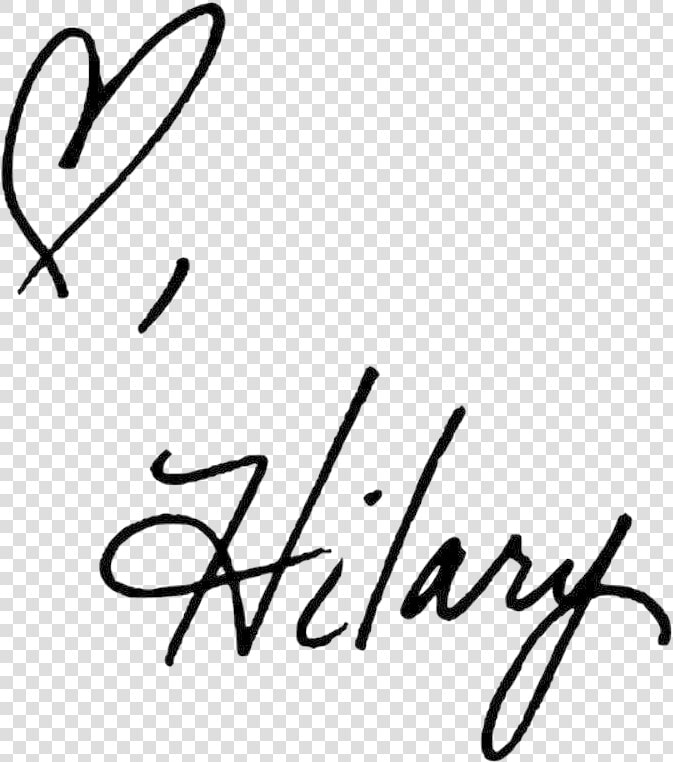 Heart hilary   Calligraphy  HD Png DownloadTransparent PNG