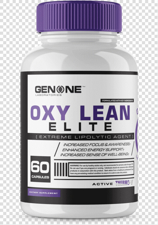 Gen One Nutrition Oxy   Oxylean  HD Png DownloadTransparent PNG