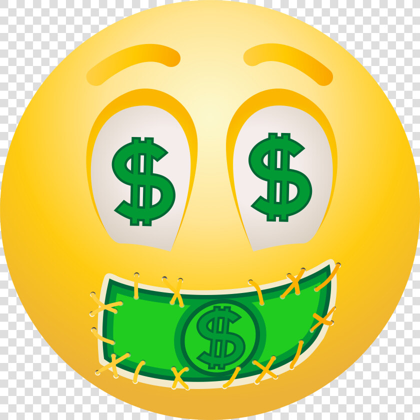 Dollar Face Emoticon Emoji Clipart Info   Dollar Face Emoji Png  Transparent PngTransparent PNG