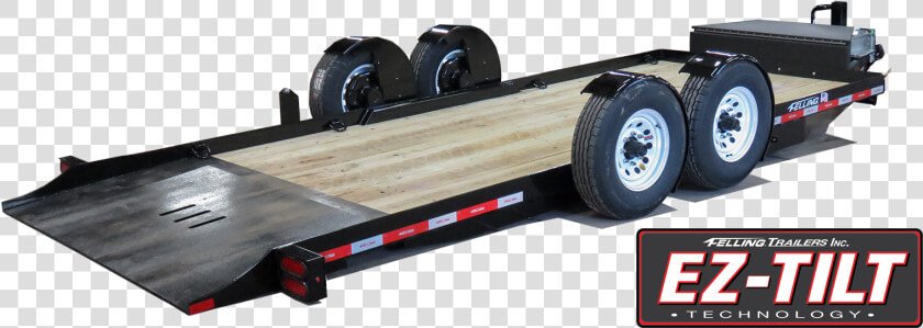 Ft 12 Ez Tilt Ground Level Tilt Deck Trailer For Ground   Felling Ez Tilt Trailer  HD Png DownloadTransparent PNG