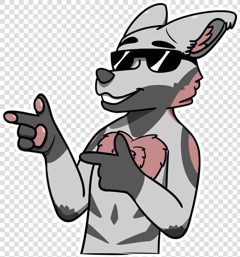 Finger Guns Are My Constant Mood   Cartoon  HD Png DownloadTransparent PNG