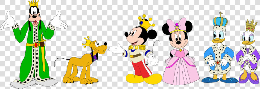 Mickey Mouse Clubhouse   Princess Minnie Mouse And Prince Mickey Mouse  HD Png DownloadTransparent PNG