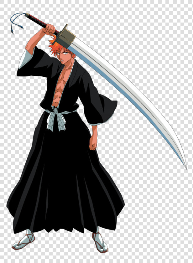 Transparent Bleach Clipart   Ichigo Kurosaki First Zanpakuto  HD Png DownloadTransparent PNG