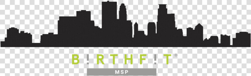 Msp Outline Black   Minneapolis Skyline Outline  HD Png DownloadTransparent PNG