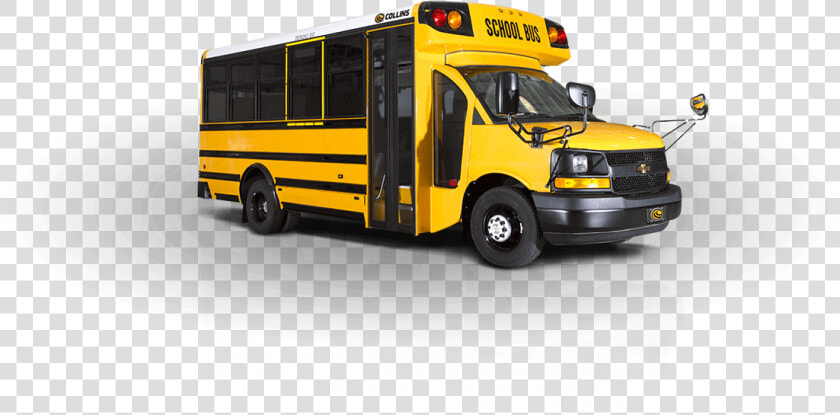 Transparent School Bus Png   Collins Type A School Bus  Png DownloadTransparent PNG