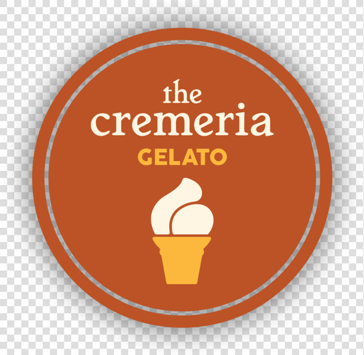 The Cremeria Circle Logo Gelato 02   Black Chip Poker  HD Png DownloadTransparent PNG