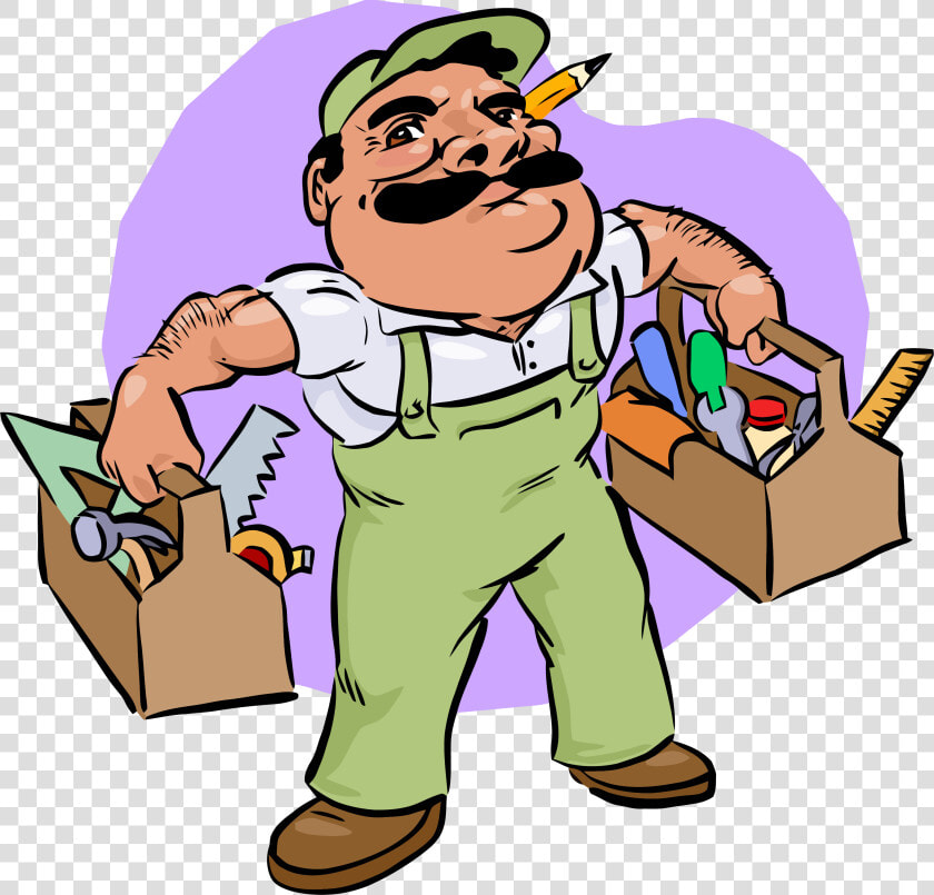 Carpenter Construction Clipart Png   Handy Man  Transparent PngTransparent PNG