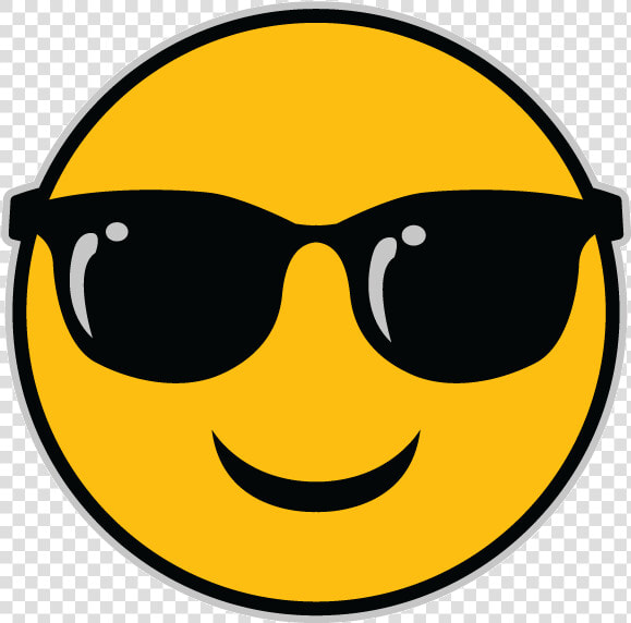 Transparent Sun Emoji Png   Sun With Sunglasses Emoji  Png DownloadTransparent PNG