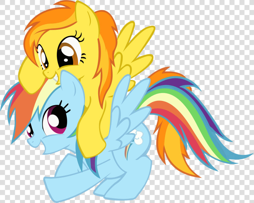 Dashfire Vector By Zombiepony1 d4hywwn   Spitfire X Rainbow Dash  HD Png DownloadTransparent PNG