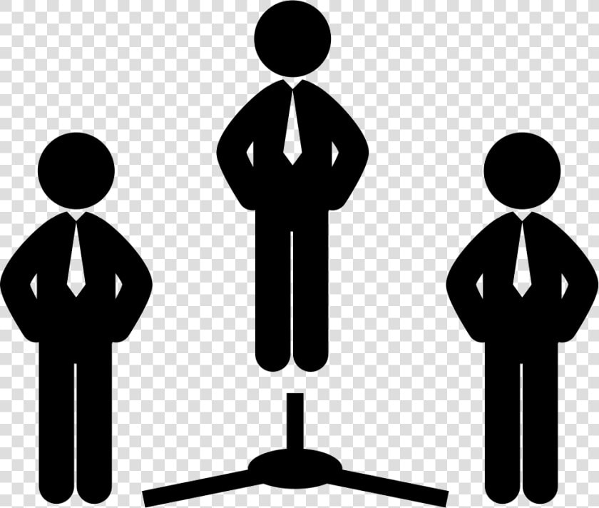 Three Businessmen   Icon Improving  HD Png DownloadTransparent PNG