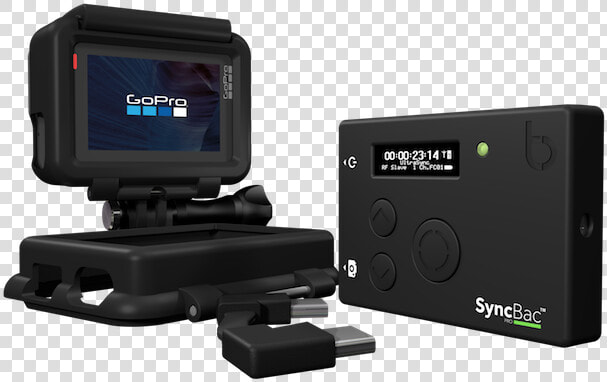 Syncbac Pro And Gopro Hero6 Camera   Gopro Hero6 Black  HD Png DownloadTransparent PNG