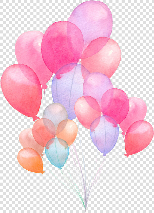 Colorful Balloons Png Picture   Balloon Watercolor  Transparent PngTransparent PNG