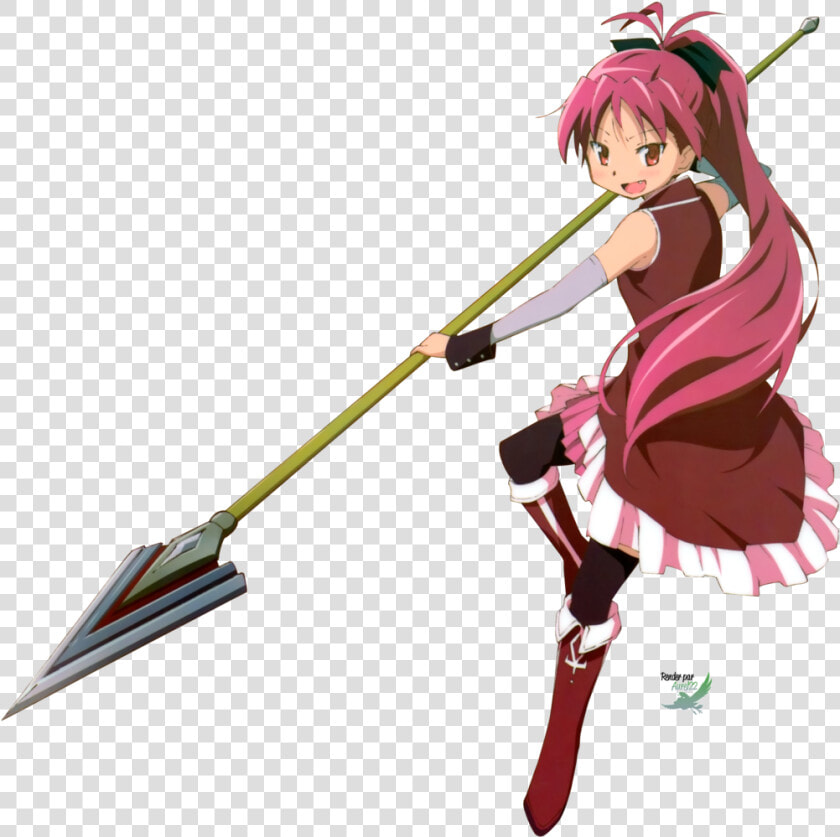 Puella Magi Madoka Magica Sakura 2 Render By Anouet d5sk4l7   Kyoko Sakura Png  Transparent PngTransparent PNG