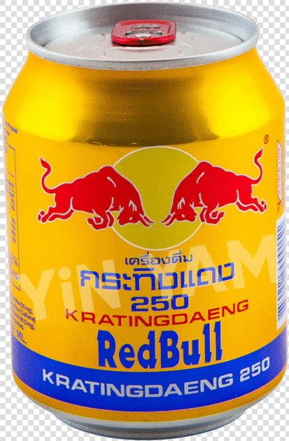 Red Bull Gold Can 250ml   Red Bull  HD Png DownloadTransparent PNG