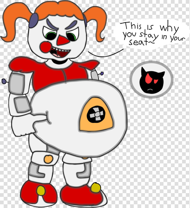 Obey The Baby By Undernom   Fnaf Sister Location Drawings  HD Png DownloadTransparent PNG