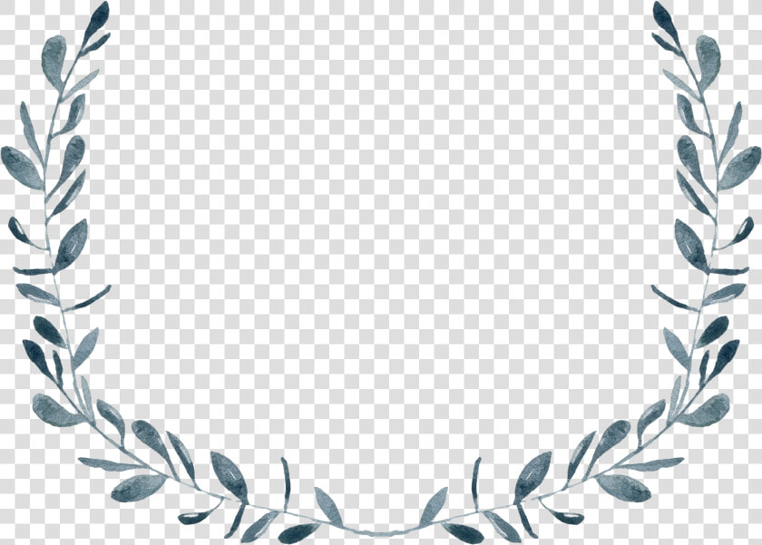 Transparent Laurel Vector Png   Watercolor Laurel Wreath Png  Png DownloadTransparent PNG