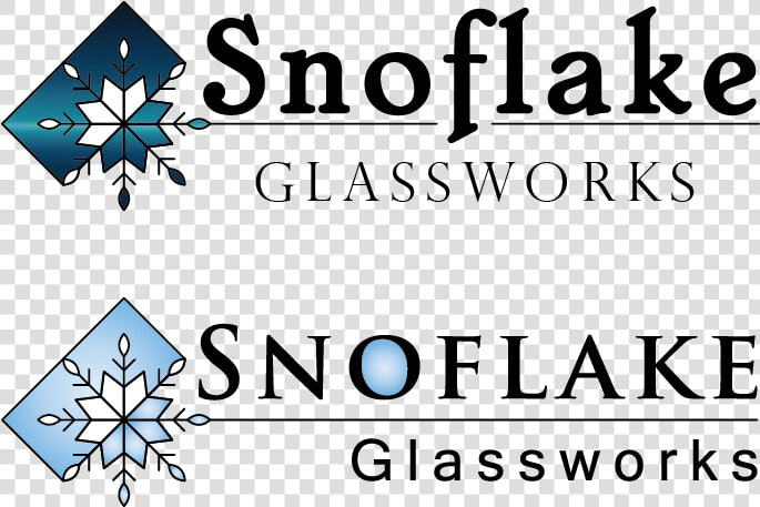 Logo Design By Anna maria For Snoflake Glassworks   Calderon Makati  HD Png DownloadTransparent PNG