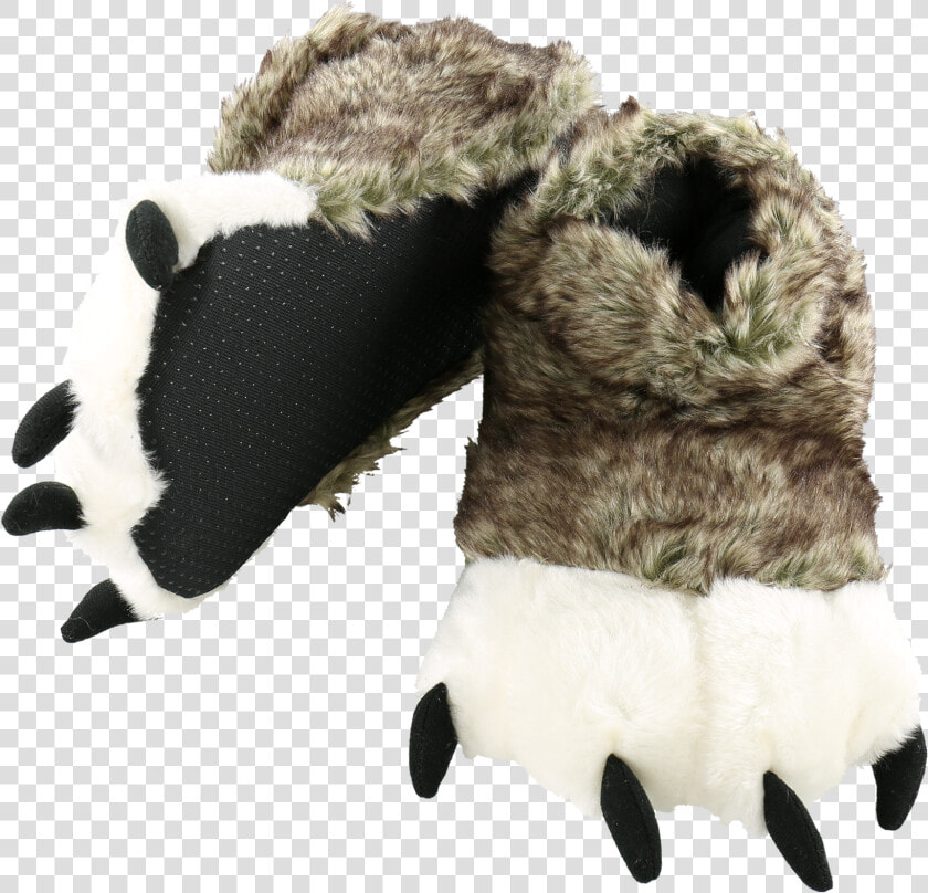 Wolf Paw Slippers  HD Png DownloadTransparent PNG