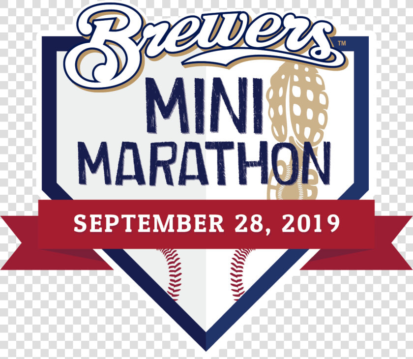 Brewers Mini Marathon September 28  2019 Logo   Brewers Mini Marathon 2018  HD Png DownloadTransparent PNG