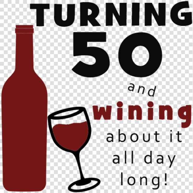 Clip Art 50th Birthday Pictures   Happy 50th Birthday Wine  HD Png DownloadTransparent PNG