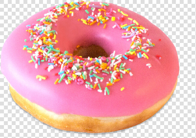 Pink Sprinkle Donut Png  Transparent PngTransparent PNG