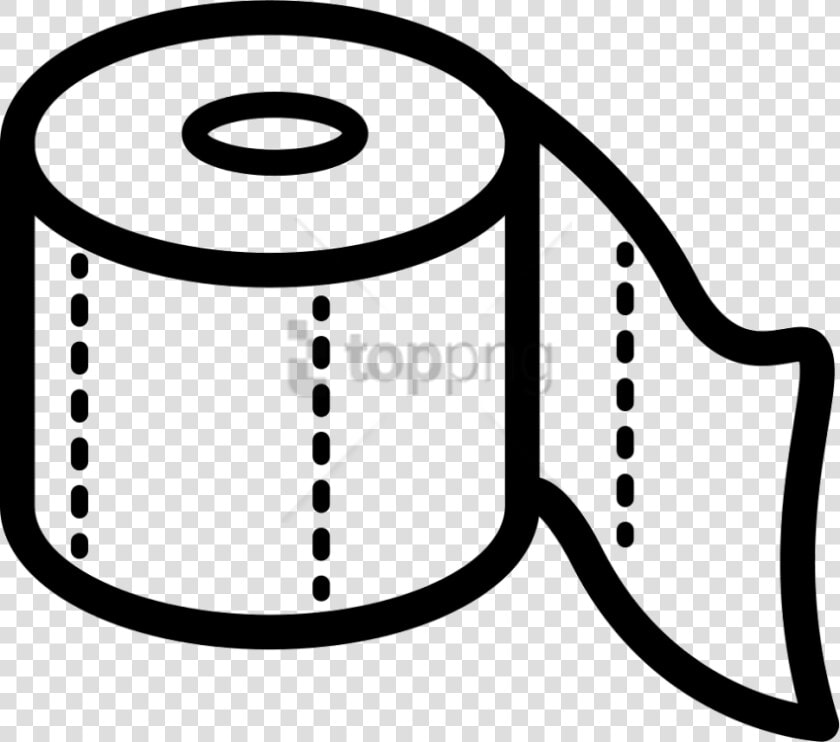 Free Png Toilet Paper Outline Png Image With Transparent   Clipart Toilet Paper Png  Png DownloadTransparent PNG