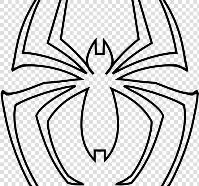 Download Free Printable Spiderman Pumpkin Stencil Designs   Spiderman Logo Coloring Pages  HD Png DownloadTransparent PNG