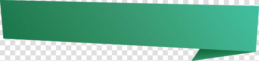 Green Banner Origami With Fold End   Origami Green Banner Png  Transparent PngTransparent PNG